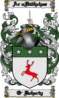 Product picture O-Doherty Family Crest  O-Doherty Coat of Arms Digital Download