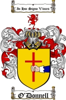 Product picture Odonnell Family Crest  Odonnell Coat of Arms Digital Download