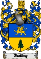 Product picture Oertling Family Crest  Oertling Coat of Arms Digital Download