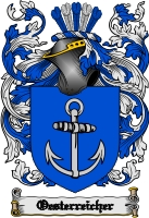 Product picture Oesterreicher Family Crest  Oesterreicher Coat of Arms Digital Download