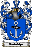 Product picture Oestreicher Family Crest  Oestreicher Coat of Arms Digital Download