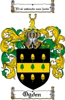 Product picture Ogden Family Crest  Ogden Coat of Arms Digital Download