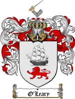 Product picture Oleary Family Crest  Oleary Coat of Arms Digital Download