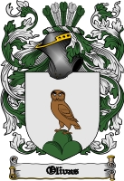 Product picture Olivas Family Crest  Olivas Coat of Arms Digital Download