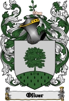 Product picture Oliver Family Crest  Oliver Coat of Arms Digital Download