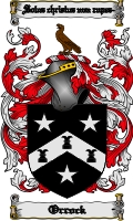Product picture Orrock Family Crest  Orrock Coat of Arms Digital Download