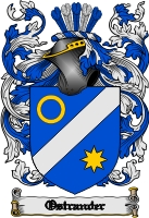Product picture Ostrander Family Crest  Ostrander Coat of Arms Digital Download