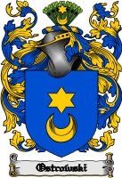 Product picture Ostrowski Family Crest  Ostrowski Coat of Arms Digital Download