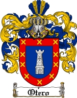 Product picture Otero Family Crest  Otero Coat of Arms Digital Download