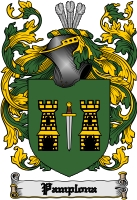 Product picture Pamplona Family Crest  Pamplona Coat of Arms Digital Download