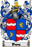 Product picture Papay Family Crest  Papay Coat of Arms Digital Download