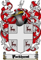 Product picture Parkhurst Family Crest  Parkhurst Coat of Arms Digital Download