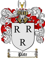 Product picture Pate Family Crest  Pate Coat of Arms Digital Download
