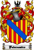 Product picture Paternostro Family Crest  Paternostro Coat of Arms Digital Download