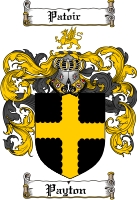 Product picture Payton Family Crest  Payton Coat of Arms Digital Download