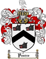 Product picture Pearce Family Crest  Pearce Coat of Arms Digital Download