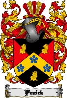Product picture Penick Family Crest  Penick Coat of Arms Digital Download