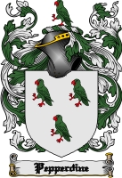 Product picture Pepperdine Family Crest  Pepperdine Coat of Arms Digital Download