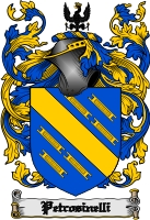 Product picture Petrosinelli Family Crest  Petrosinelli Coat of Arms Digital Download