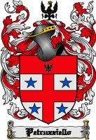 Product picture Petruzziello Family Crest  Petruzziello Coat of Arms Digital Download