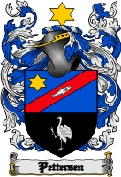 Product picture Pettersen Family Crest  Pettersen Coat of Arms Digital Download