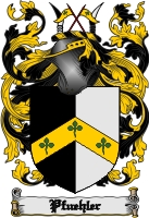 Product picture Pfuehler Family Crest  Pfuehler Coat of Arms Digital Download