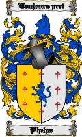 Product picture Phelps Family Crest  Phelps Coat of Arms Digital Download