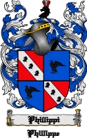 Product picture Phillippi Family Crest  Phillippi Coat of Arms Digital Download
