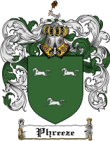 Product picture Phreeze Family Crest Phreeze Coat of Arms Digital Download