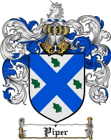 Product picture Piper Family Crest  Piper Coat of Arms Digital Download