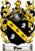 Product picture Pipes Family Crest  Pipes Coat of Arms Digital Download