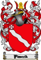 Product picture Pisarcik Family Crest  Pisarcik Coat of Arms Digital Download
