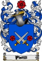 Product picture Pistilli Family Crest  Pistilli Coat of Arms Digital Download