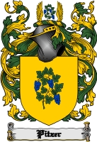 Product picture Pitzer Family Crest  Pitzer Coat of Arms Digital Download