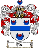 Product picture Poe Family Crest  Poe Coat of Arms Digital Download