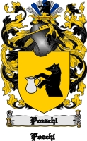 Product picture Poeschl Family Crest  Poeschl Coat of Arms Digital Download