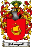 Product picture Pokorzynski Family Crest  Pokorzynski Coat of Arms Digital Download