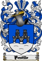 Product picture Pontillo Family Crest  Pontillo Coat of Arms Digital Download