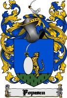 Product picture Popescu Family Crest  Popescu Coat of Arms Digital Download