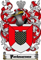Product picture Portocarrero Family Crest  Portocarrero Coat of Arms Digital Download