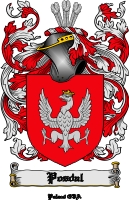 Product picture Posdal Family Crest  Posdal Coat of Arms Digital Download