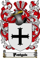 Product picture Postgate Family Crest  Postgate Coat of Arms Digital Download