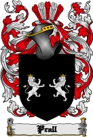 Product picture Prall Family Crest  Prall Coat of Arms Digital Download