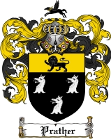 Product picture Prather Family Crest  Prather Coat of Arms Digital Download
