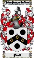Product picture Pratt Family Crest  Pratt Coat of Arms Digital Download