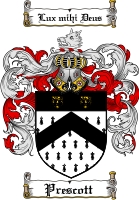 Product picture Prescott Family Crest  Prescott Coat of Arms Digital Download