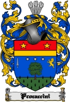 Product picture Procaccini Family Crest  Procaccini Coat of Arms Digital Download