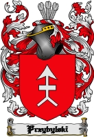 Product picture Przybylski Family Crest  Przybylski Coat of Arms Digital Download