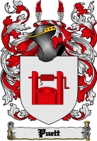 Product picture Puett Family Crest  Puett Coat of Arms Digital Download