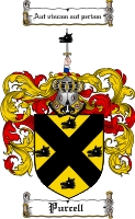 Product picture Purcell Family Crest  Purcell Coat of Arms Digital Download